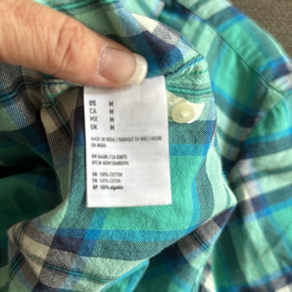 American Eagle button-down NWT size M - Picture 4 of 6